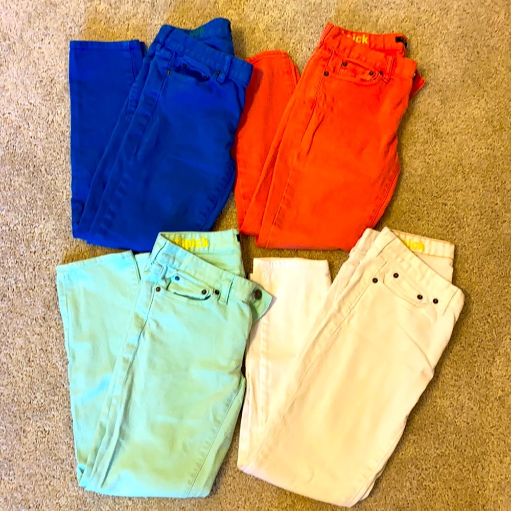 J.Crew colorful jeans